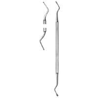 Bone Curette, double-ended